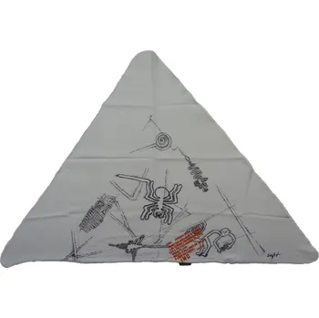 Šátek INFIT Šátek Pirát trojúhelníkový dvouvrstvý bílý INFIT nazca one size