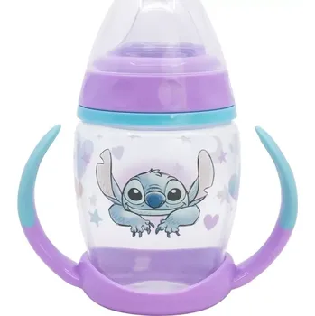 STOR Hrneček s oušky a silikonovým náustkem Stitch 166782 270 ml