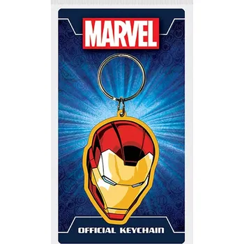 marvel gumová klíčenka iron man