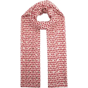 Šála Dámská šála vzor E-09317 barva: červená