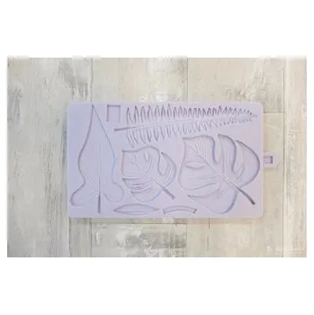 Forma na pečení Silikonová forma tropické listy - Karen Davies