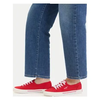 Dámské tenisky Pepe Jeans Tenisky Brady Basic W PLS31287 Červená 36