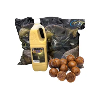 Boilies KAPRPRO BOILIES + CSL ZDARMA Boilies 10kg + CSL zdarma, 24mm JAHODA & MED 10kg (baleno 2x5kg)