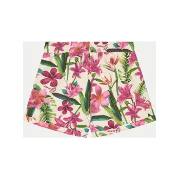 Dámské kraťasy Guess Šortky z materiálu J5GD22 KA6R4 Barevná Regular Fit 8Y