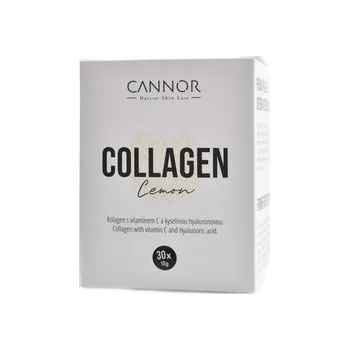 Kloubní výživa Cannor - Collagen hyaluronic acid + vitamin C 30 x 10g sáčků citron