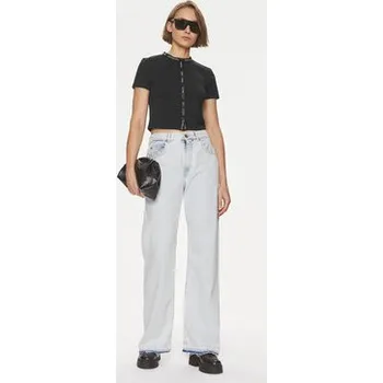 Pánská móda Calvin Klein Jeans T-Shirt Logo J20J223093 Černá Slim Fit M