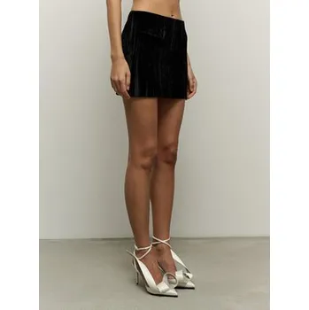 Dámská sukně La Mania Sukně MINI Černá Classic Fit 34