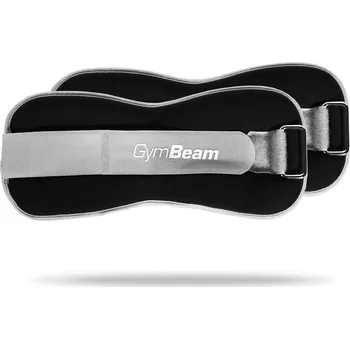 Zátěžové oblečení Závaží na zápěstí a kotníky 1 kg - GymBeam Barva: černá