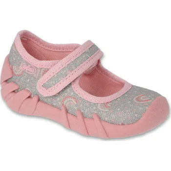 Dívčí bačkory Dívčí balerínky BEFADO SPEEDY 109P265 - duha Velikost: 25