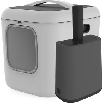 Naběračka Rotho MyPet BIALA naběračka s držákem - set: naběračka s držákem + Toaleta BIALA XL