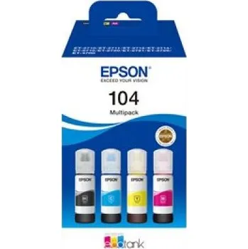 Náplň Epson 104, C13T00P640 CMYK multipack