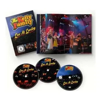 Zahraniční hudba 2CD/DVD The Kelly Family: Live at Loreley - The Kelly Family [2CD/DVD] (Deluxe Edition CD with Photobook)