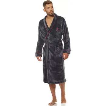 Pánské oblečení Pánský župan 2111 LUCA grafit M