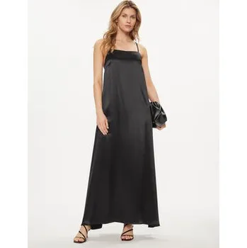 Dámské šaty Fracomina Letní šaty FS24SD3006W45101 Černá Loose Fit S