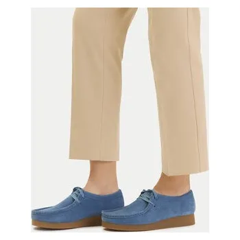Dámská obuv Clarks Polobotky WallabeeEVOSh 26181476 Modrá 36