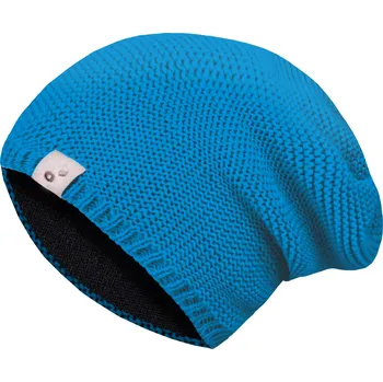 Čepice Dětská čepice pletená Warm, Tyrkysová Velikost: M (49-52 cm)