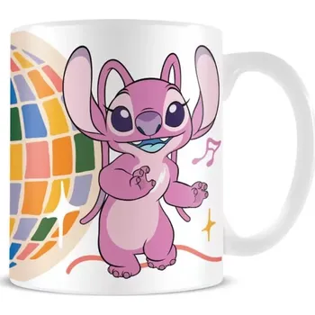 Keramický hrnek Lilo a Stitch Disco Ball 315 ml