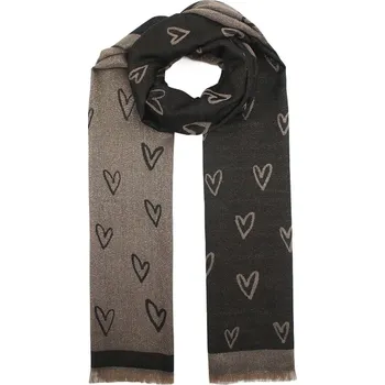 Šála Dámská šála vzor E-09419 barva: černá