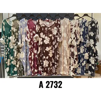 Dámské šaty Šatovka květ MY STYLE 2732 barva: černá