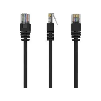 Síťový kabel Gembird patch kábel CAT5e, UTP, 7.5 m, čierny