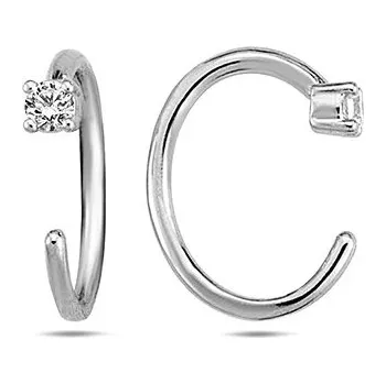 Náušnice Lillian Vassago Zlatá náušnice se zirkonem 1,8 mm, jeden kus LLV98-GER174/1 Barva zlata: Bílá