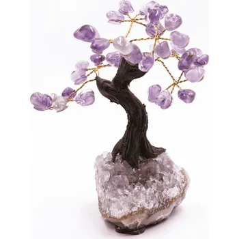 Přírodní kámen Milujeme Kameny Ametyst - Stromeček štěstí ASS24 549865
