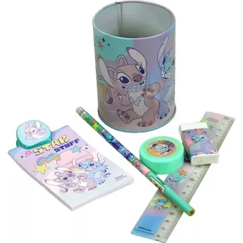 Náplň do psacích potřeb 7 - DÍLNÁ PSACÍ SOUPRAVA LILO A STITCH, uni