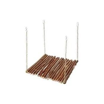 Dětská houpačka Houpačka hlod. dřevo závěsná Flamingo 20 x 20 cm 1 ks