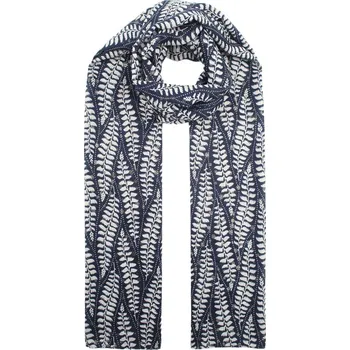 Šála Dámská šála vzor E-09311 barva: modrá tmavá
