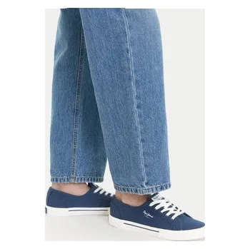 Dámské tenisky Pepe Jeans Tenisky Brady Basic W PLS31287 Modrá 37