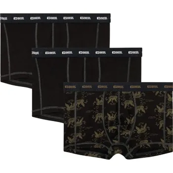 Boxerky SPODNÍ PRÁDLO DIESEL DAMIEN-UTLT-3PACK BOXER-SHORTS BLACK