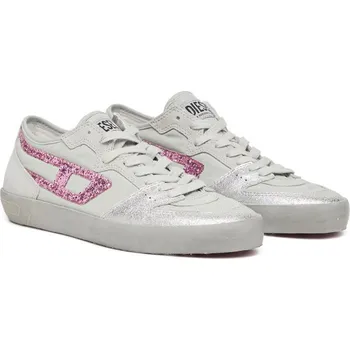Dámské tenisky TENISKY DIESEL LEROJI S-LEROJI D-1 LOW W SNEAKERS ASHES OF ROSES/LILAC/SILVER