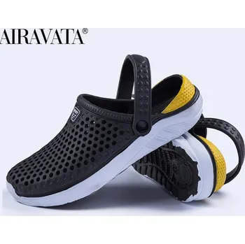 Dámské sandále Unisex plážové sandály s uzavřenou špičkou Barva: Šedá, Velikost: 40