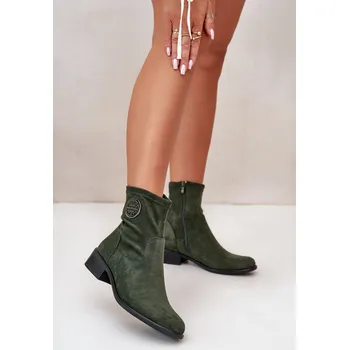 Dámská zimní obuv Boty na podpatku model 199421 Step in style 37