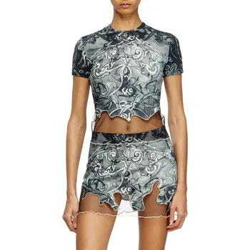 TRIČKO DIESEL T-INLAY TANK TOP GREY