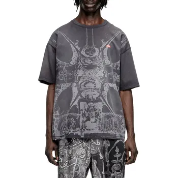 Pánské oblečení TRIČKO DIESEL T-BOXT-T13 T-SHIRT BLACK