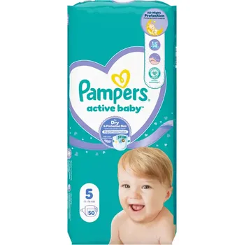 jednorázová plena Pampers Plenky Active Baby 11 - 16 kg, vel. 5 50 ks 50 ks