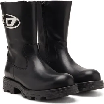 Dámská obuv KOTNÍKOVÁ OBUV DIESEL HAMMER D-HAMMER BKR D W BOOTS BLACK