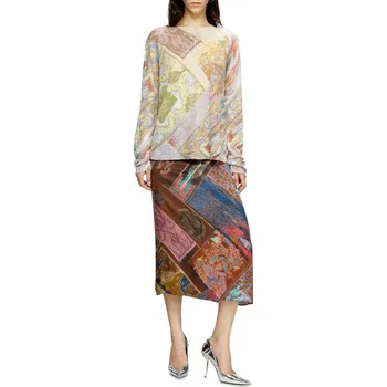 Dámská sukně SUKNĚ DIESEL O-RCHID SKIRT BROWN