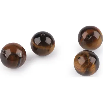 Korálek Tygří oko, minerální korálky Ø12 mm - 8596475670708