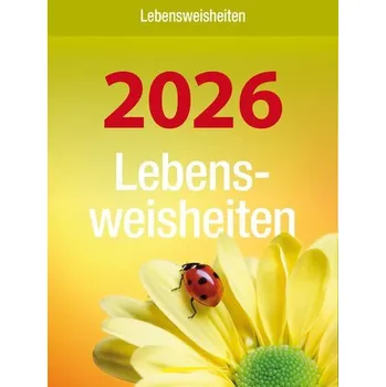 Lebensweisheiten 2026 - Korsch Verlag
