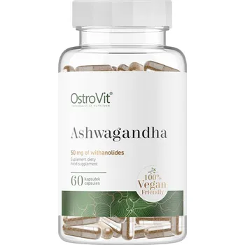 Fitness strava OstroVit Ashwagandha 60 kapslí