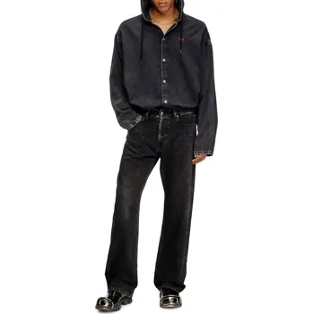 Pánské džíny DŽÍNY DIESEL 1980 D-EEPER TROUSERS BLACK