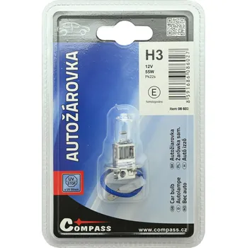 Autožárovka autoDS Žárovka 12V H3 55W Pk22s blister 1ks