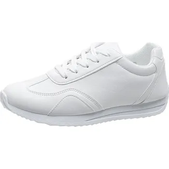 Dámské tenisky Lehké sportovní tenisky s prodyšným svrškem Barva: Bílá, Velikost: 41