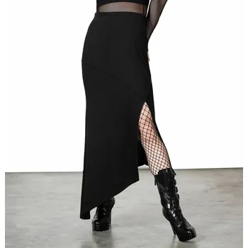 Dámská sukně sukně dámská KILLSTAR - Ilayda Midi - Black - XL