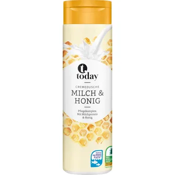 Sprchový gel Today Cremedusche Milch Honig 300 ml