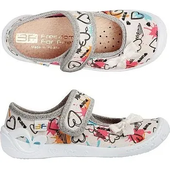 Dívčí bačkory 3F dívčí bačkorky Atena 3A3/17 multicolor 27