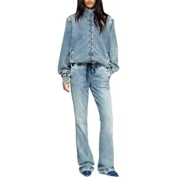 Dámské džíny DŽÍNY DIESEL 2069 D-EBBEY JOGG SWEAT JEANS BLUE