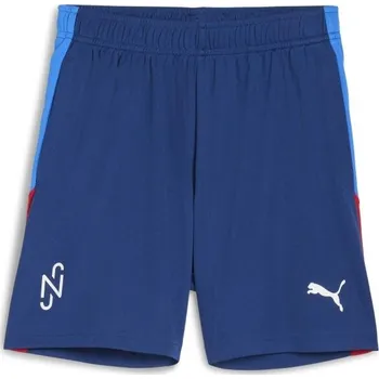 Chlapecké kraťasy Dětské tréninkové trenky Puma NEYMAR JR PLAYMAKER TRAINING SHORTS JR 128 Tmavě modrá, Modrá, Bílá